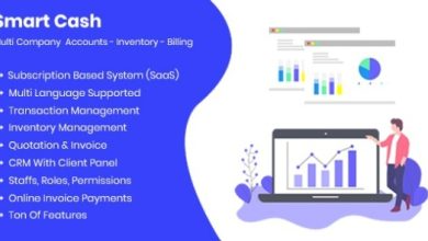Smart Cash Multi Company Accounts Billing and Inventory SaaS Script