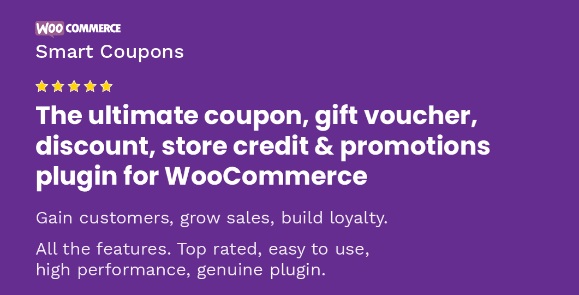 Smart Coupons WooCommerce Plugin