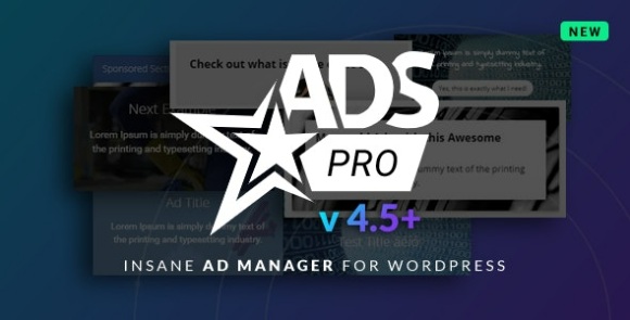 Ads Pro Plugin Multi-Purpose WordPress Advertising Manager Nulled