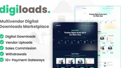 Digiloads Multivendor Digital Downloads Marketplace Script