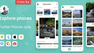 Explore Places Flutter Places App with Firebase Backend Place Source
