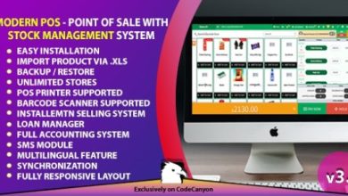Modern POS Point of Sale with Stock Management System Nulled Script