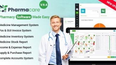 Pharmacare Pharmacy Software Made Easy Nulled Script