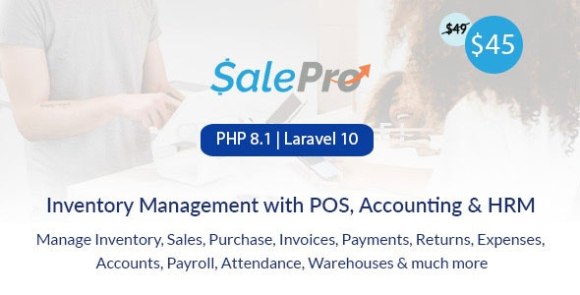 Download #SalePro v4.2.0 Nulled – POS, Inventory Management System, HRM & Accounting Script