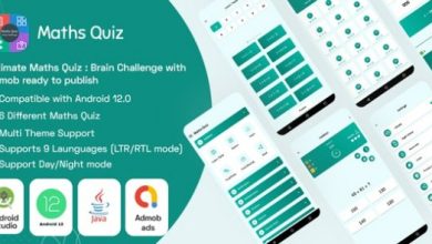 Ultimate Maths Quiz Brain Challenge with Admob App Source