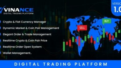 Vinance Digital Trading Platform Script