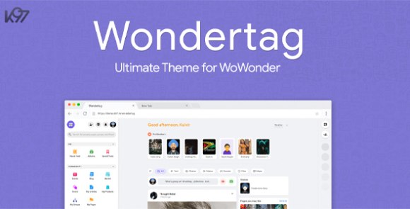 Wondertag v2.8 – The Ultimate WoWonder Theme Free