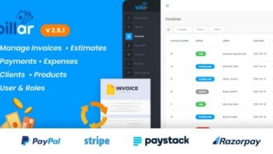 Billar Invoice Management System Nulled Script