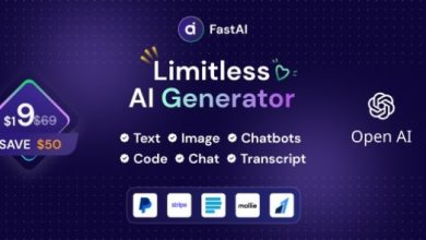 FastAi SaaS AI Content Voice Text Image Chat and Code Generator Script