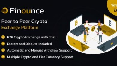 Finounce An Advance Peer to Peer Crypto Exchange Platform Nulled Script