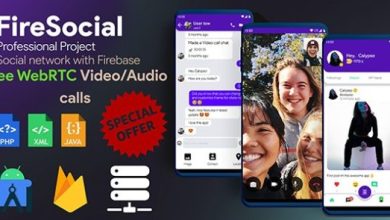 FireSocial Firebase Social Network Source Code