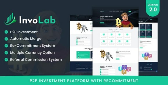 InvoLab P2P Investment Platform with Recommitment