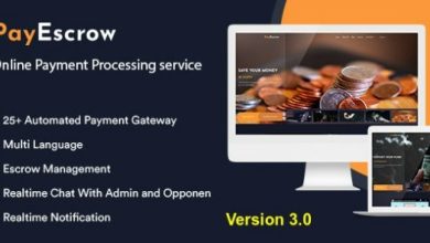 PayEscrow Online Payment Processing Service Nulled Script