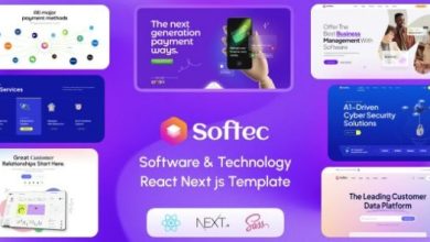 Softec Software and Technology React Next JS Template Download
