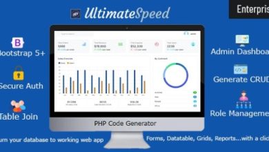 UltimateSpeed PHP Code Generator Enterprise Script