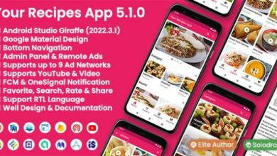 Your Recipes App Source Code Nulled