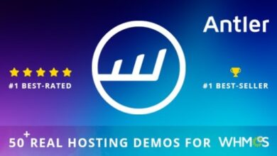 Antler Hosting Provider and WHMCS Template Download