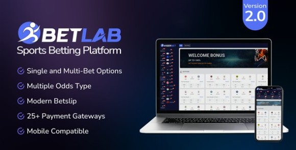 BetLab v2.0 Nulled – Sports Betting Platform PHP Script