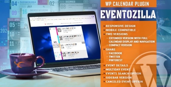 Download #EventoZilla v1.5.4 – Event Calendar WordPress Plugin