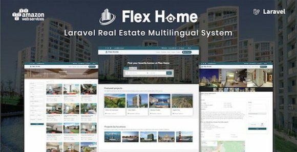 Flex Home v2.49.0 Nulled – Laravel Real Estate Multilingual System Script