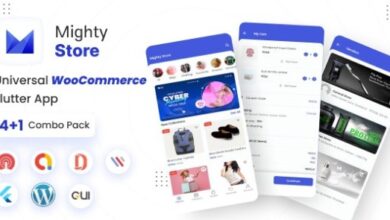 MightyStore WooCommerce Flutter E-commerce Full App Source