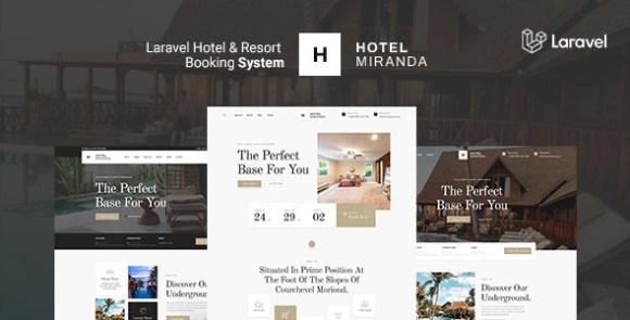 Miranda v1.37.3 Nulled – Laravel Hotel & Resort Multilingual Booking System PHP Script