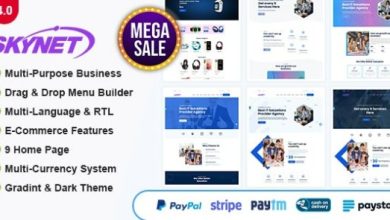 Skynet Multipurpose Business CMS Nulled Script