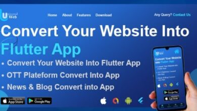 UniversalWeb Convert Website to a Flutter App for Android and iOS