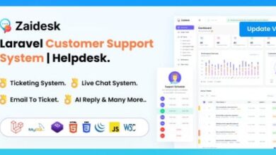Zaidesk Customer Support System Helpdesk Support Ticket Nulled Script