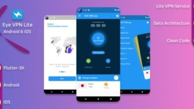 EYE VPN Lite Flutter VPN Application with Web Admin Panel