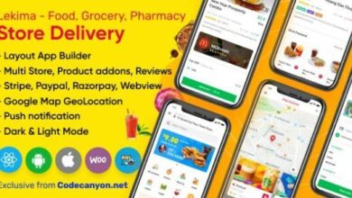 Lekima Store Delivery React Native Application for WordPress WooCommerce