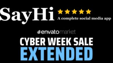 SayHi A Complete Chat and Social Media Platform App