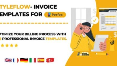 StyleFlow Invoice Templates for Perfex CRM Addon