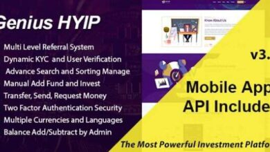 Genius HYIP All in One Investment Platform Nulled Script