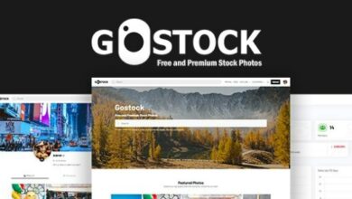 GoStock Free and Premium Stock Photos Script Nulled