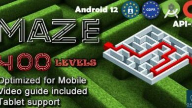 Maze 400 Admob GDPR Android Studio Source