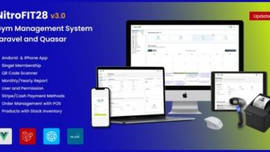 NitroFIT28 Fitness and Gym Management System Script