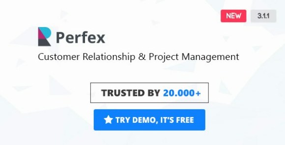 Download #Perfex v3.1.0 – Powerful Open Source CRM PHP Script