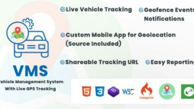 Trackigniter Fleet Management System with Live GPS Tracking Script