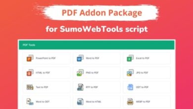 PDF Addon Package for SumoWebTools