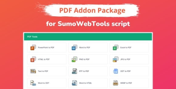 Download #PDF Addon Package for SumoWebTools v1.0.2