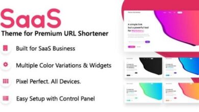 SaaS Theme for Premium URL Shortener Download