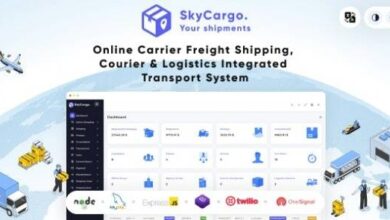SkyCargo An Integrated Transportation System for Freight Shipping Courier and Logistics