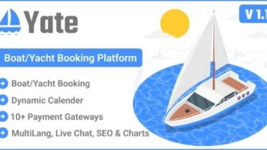 Yate Boat Yacht Booking Platform Script