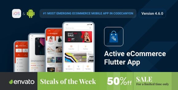 Download #Active eCommerce Flutter App v4.6.0 – Source Code