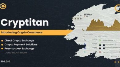 Cryptitan Multi-featured Crypto Software and Digital Marketplace Script