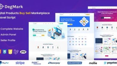 DegMark Digital Products Buy Sell Marketplace Laravel Script