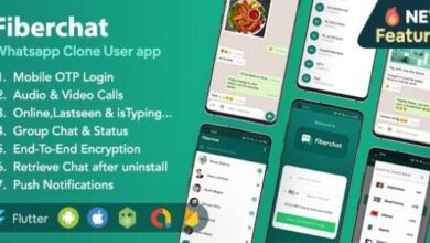 Fiberchat WhatsApp Clone Full Chat and Call Android iOS Flutter App