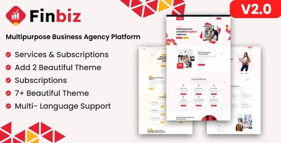 Download #FinBiz v2.0 – Multipurpose Business Agency Platform Script