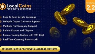 LocalCoins Ultimate Peer to Peer Crypto Exchange Platform Nulled Script
